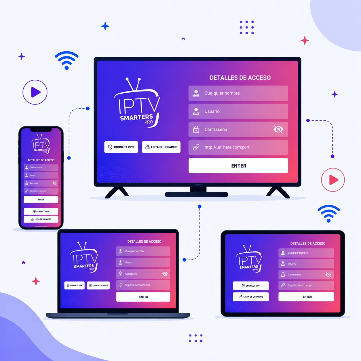 IPTV Smarters Pro - Application de streaming multi-appareils