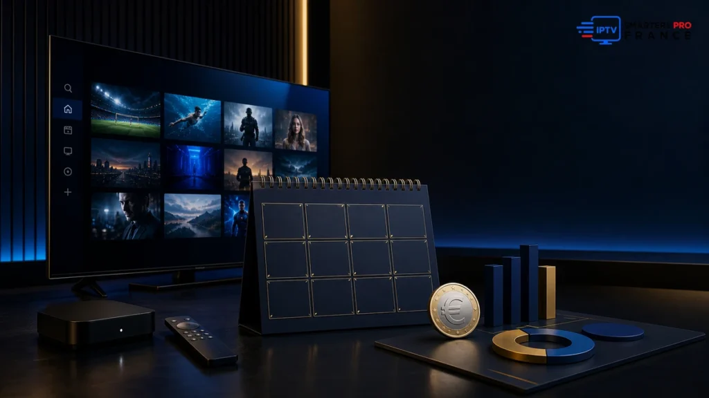 Coût IPTV annuel : budget réel en 2026