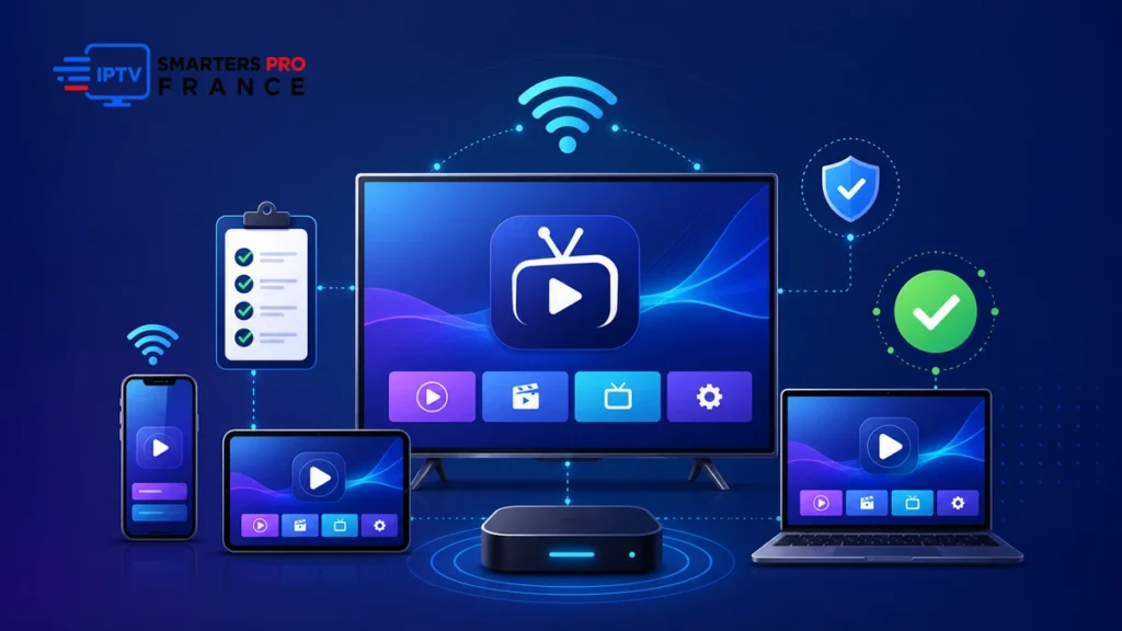 Installation IPTV Smarters Pro sur télévision, mobile et ordinateur en 2026