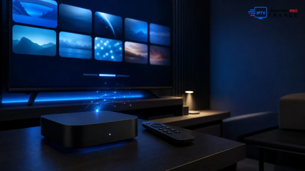 Installer IPTV Smarters Apple TV 4K avec App Store tvOS, télécommande et playlist légale