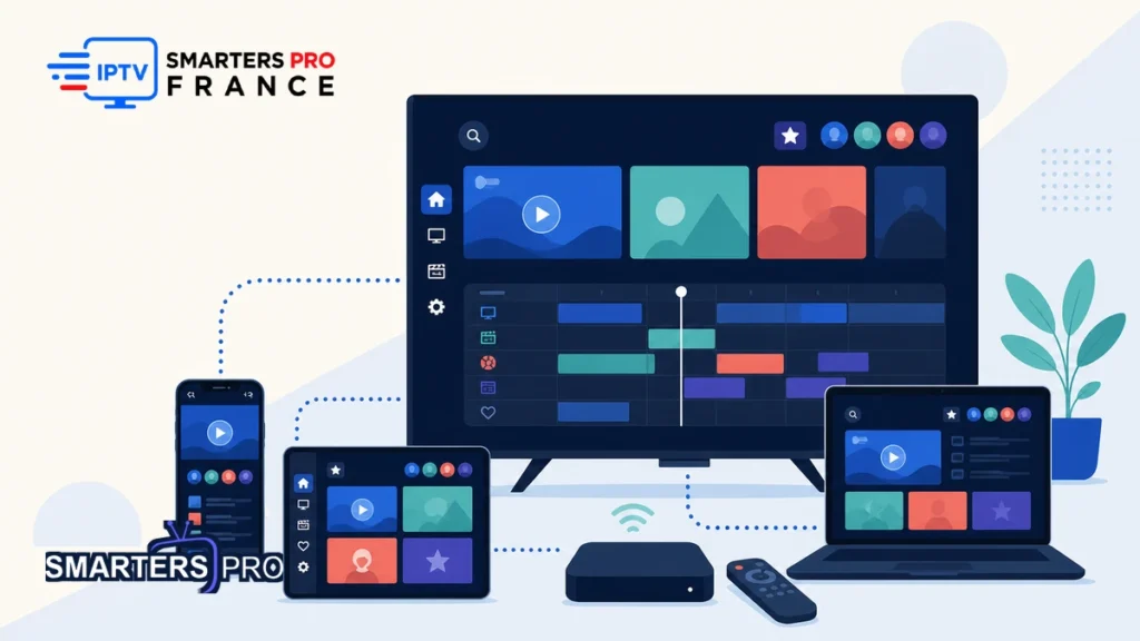 Popularité IPTV Smarters Pro sur télévision, mobile, tablette et ordinateur en 2026